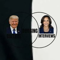 Trump Dodging Bullets Interviews Kamala Venn Diagram Infant Baby Jersey Bodysuit