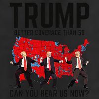 Trump Dance Better Coverage Than 5g Can You Hear Us Now Cool Comfort Performance Bucket Hat