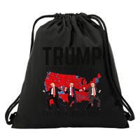 Trump Dance Better Coverage Than 5g Can You Hear Us Now Drawstring Bag