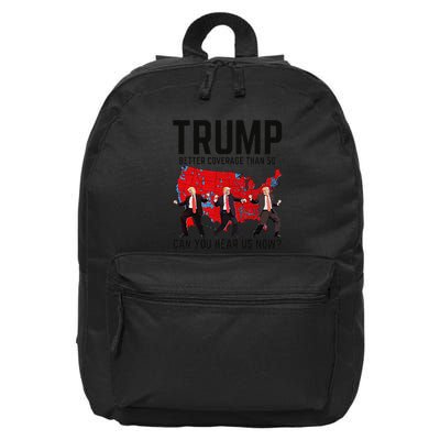 Trump Dance Better Coverage Than 5g Can You Hear Us Now 16 in Basic Backpack