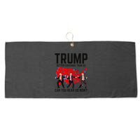 Trump Dance Better Coverage Than 5g Can You Hear Us Now Large Microfiber Waffle Golf Towel