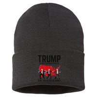 Trump Dance Better Coverage Than 5g Can You Hear Us Now Sustainable Knit Beanie