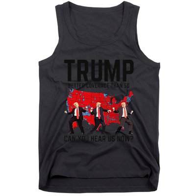 Trump Dance Better Coverage Than 5g Can You Hear Us Now Tank Top