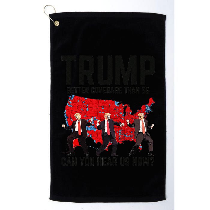 Trump Dance Better Coverage Than 5g Can You Hear Us Now Golf Towel