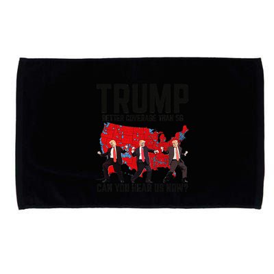Trump Dance Better Coverage Than 5g Can You Hear Us Now Microfiber Hand Towel