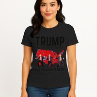 Trump Dance Better Coverage Than 5g Can You Hear Us Now Womens T-Shirt
