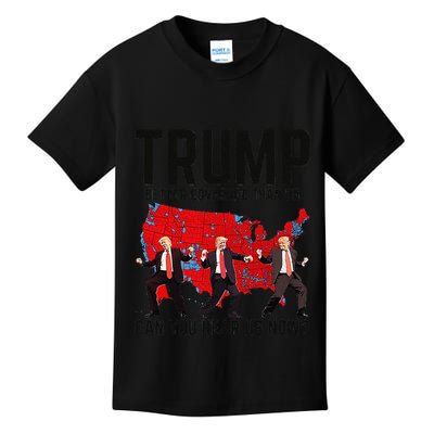 Trump Dance Better Coverage Than 5g Can You Hear Us Now Kids T-Shirt