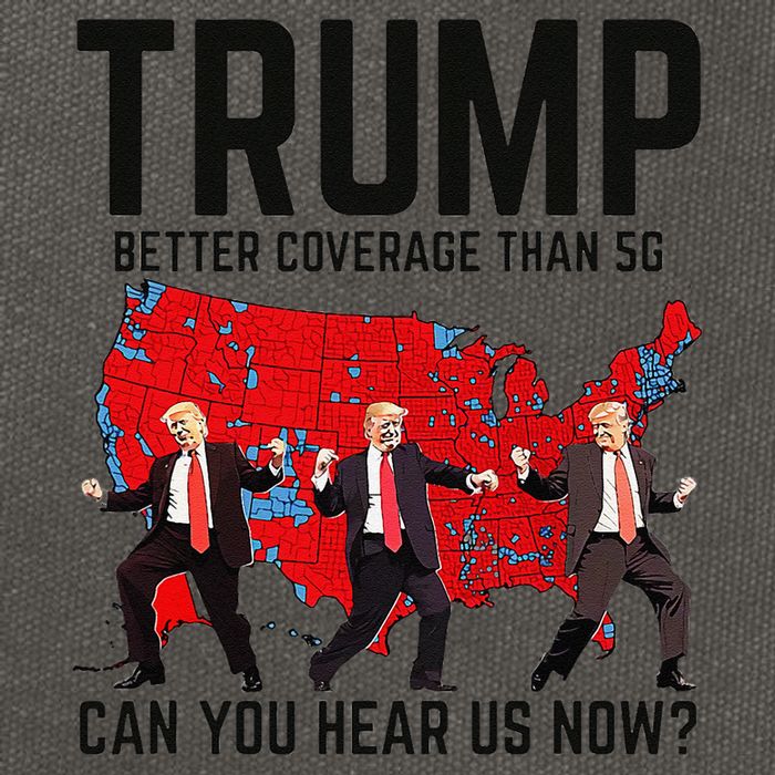 Trump Dance Better Coverage Than 5g Can You Hear Us Now Cotton Canvas Backpack