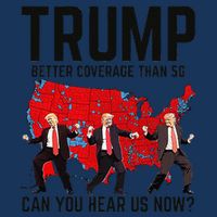 Trump Dance Better Coverage Than 5g Can You Hear Us Now Infant Baby Jersey Bodysuit