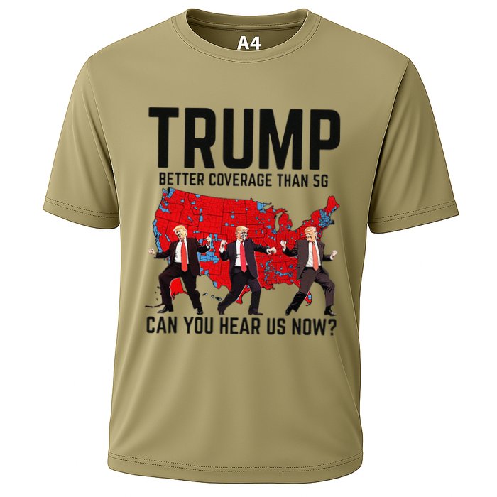 Trump Dance Better Coverage Than 5g Can You Hear Us Now Performance Shirt