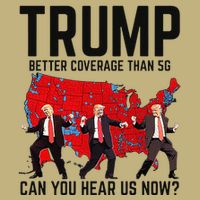 Trump Dance Better Coverage Than 5g Can You Hear Us Now Sustainable Beanie