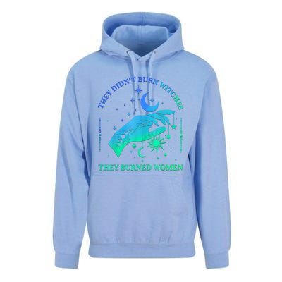 They DidnT Burn Witches They Burned Women Witchy Unisex Surf Hoodie