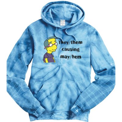 The Disgusting Brothers They Them Causing May Hem Tie Dye Hoodie