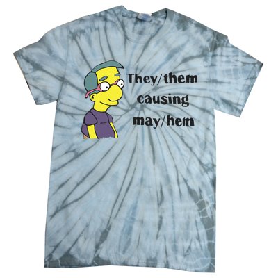 The Disgusting Brothers They Them Causing May Hem Tie-Dye T-Shirt