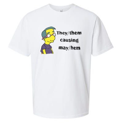 The Disgusting Brothers They Them Causing May Hem Sueded Cloud Jersey T-Shirt