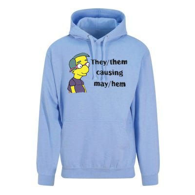 The Disgusting Brothers They Them Causing May Hem Unisex Surf Hoodie