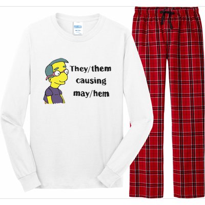 The Disgusting Brothers They Them Causing May Hem Long Sleeve Pajama Set