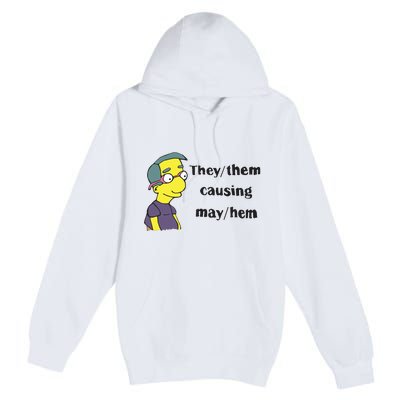 The Disgusting Brothers They Them Causing May Hem Premium Pullover Hoodie