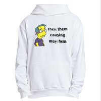 The Disgusting Brothers They Them Causing May Hem Urban Pullover Hoodie