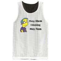 The Disgusting Brothers They Them Causing May Hem Mesh Reversible Basketball Jersey Tank