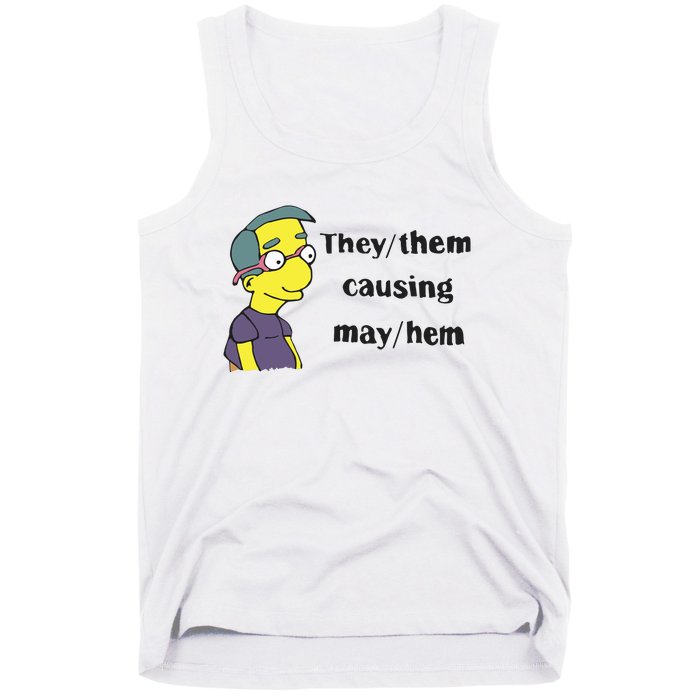 The Disgusting Brothers They Them Causing May Hem Tank Top