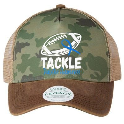 Tackle Diabetic Blue Diabetes Type 1 Awareness Warrior Legacy Tie Dye Trucker Hat