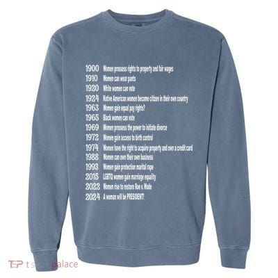 They DidnT Burn Witches They Burned Women Witch Halloween Garment-Dyed Sweatshirt