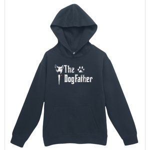 The Dogfather Bull Terrier Dad FatherS Day Gift Urban Pullover Hoodie