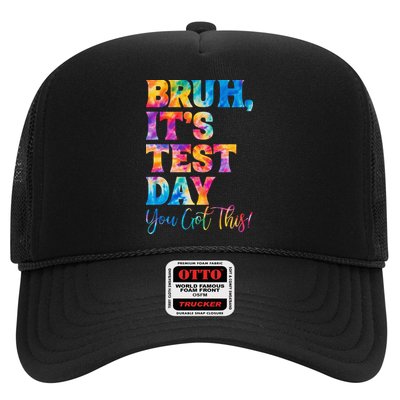 Testing Day Bruh Its Test Day You Got This Teacher Student Trucker Hat