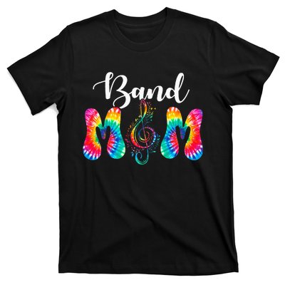 Tie Dye Band Mom Cool Mom MotherS Day Thanksgiving Women T-Shirt