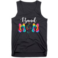 Tie Dye Band Mom Cool Mom MotherS Day Thanksgiving Women Tank Top