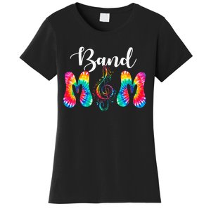 Tie Dye Band Mom Cool Mom MotherS Day Thanksgiving Women Women's T-Shirt