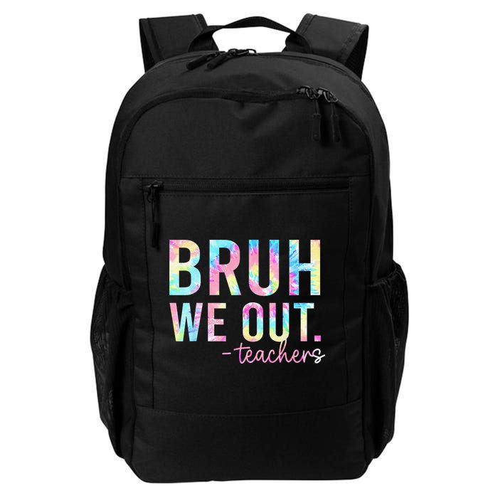 Tie Dye Bruh We Out Teacher Summer Break Last Day Of School Backpack