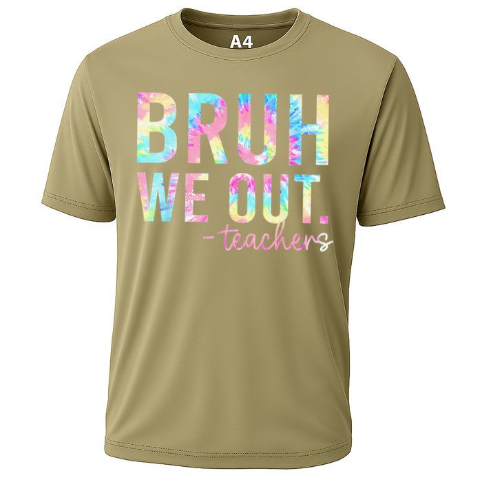 Tie Dye Bruh We Out Teacher Summer Break Last Day Of School Performance Shirt
