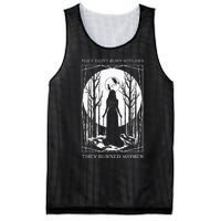 They Didnt Burn Witches They Burned Women Witch Feminist Mesh Reversible Basketball Jersey Tank