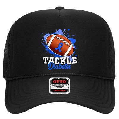Tackle Diabetic Blue Diabetes Type 1 Awareness Warrior  Trucker Hat