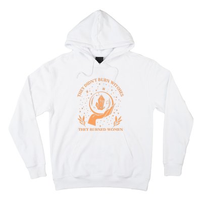 They Didnt Burn Witches They Burned Women Feminist Witch Hoodie