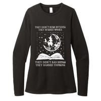 They DidnT Burn Witches They Burned Womens CVC Long Sleeve Shirt