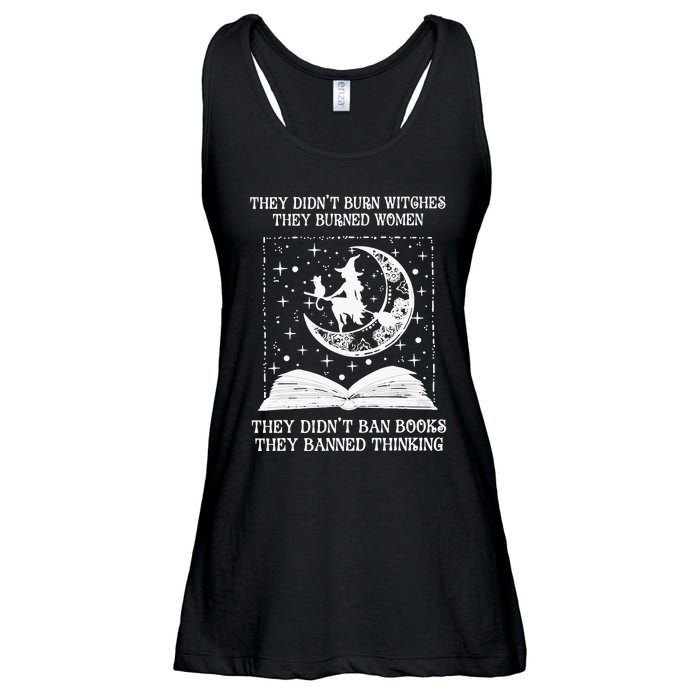 They DidnT Burn Witches They Burned Ladies Essential Flowy Tank