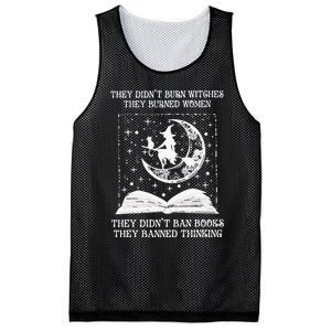 They DidnT Burn Witches They Burned Mesh Reversible Basketball Jersey Tank