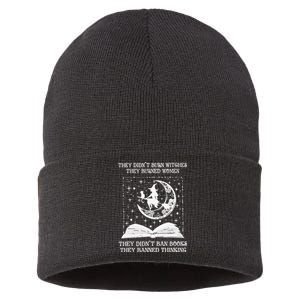 They DidnT Burn Witches They Burned Sustainable Knit Beanie