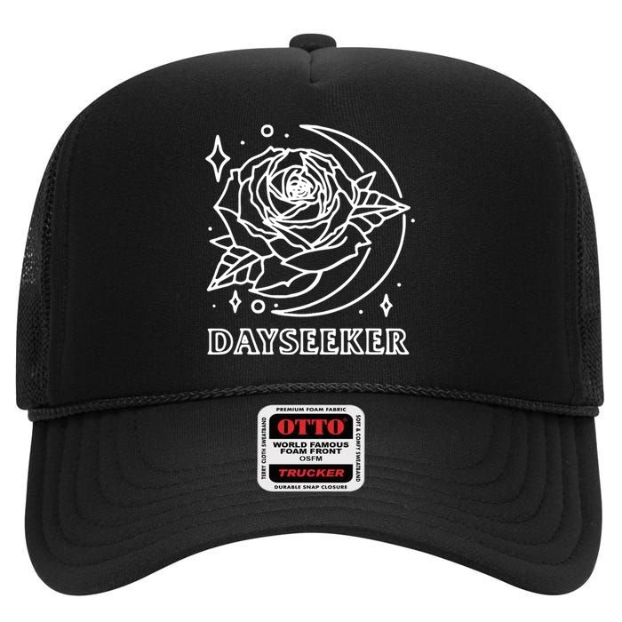 The Dayseeker Band High Crown Mesh Back Trucker Hat