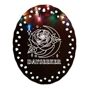 The Dayseeker Band Ceramic Oval Ornament