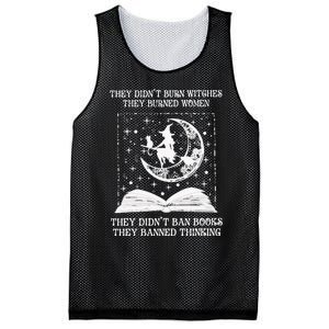 They Didn't Burn Witches They Burned Mesh Reversible Basketball Jersey Tank