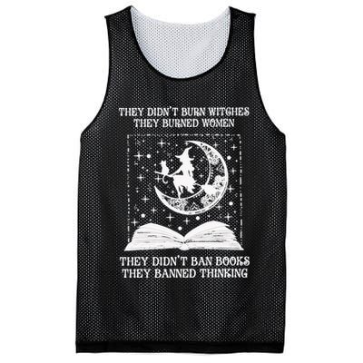 They Didn't Burn Witches They Burned Mesh Reversible Basketball Jersey Tank