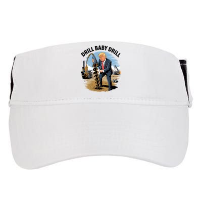 Trump Drill Baby Drill Adult Drive Performance Visor