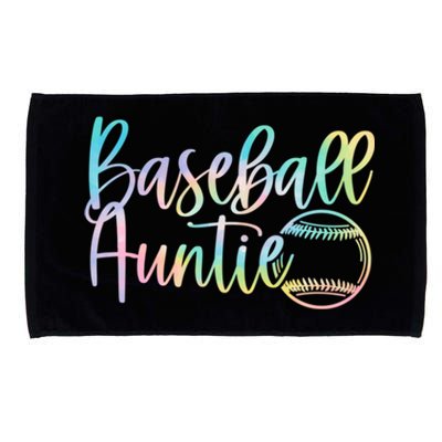 Tie Dye Baseball Auntie Pocket Baseball Auntie Game Day Cute Gift Microfiber Hand Towel