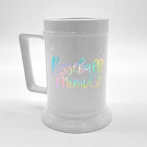 Tie Dye Baseball Mimi Pocket Baseball Mimi Game Day Vibes Great Gift Beer Stein