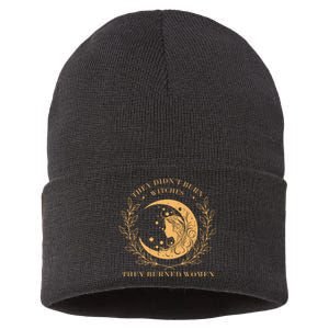 They DidnT Burn Witches They Burned Sustainable Knit Beanie