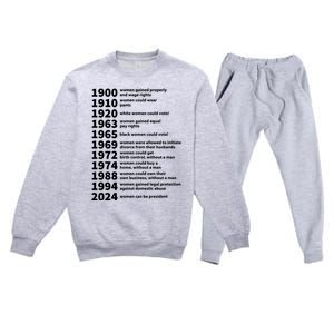 They DidnT Burn Witches They Burned Witch Premium Crewneck Sweatsuit Set